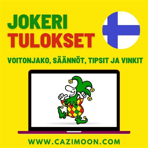 Jokeri tulokset .